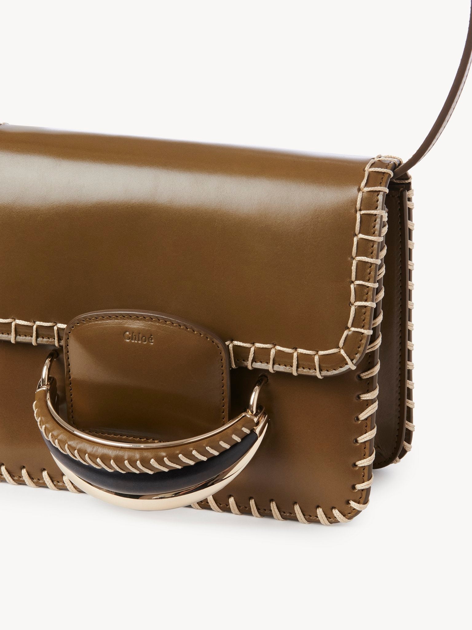 Sac en bandoulière Kattie en cuir - Amber Olive