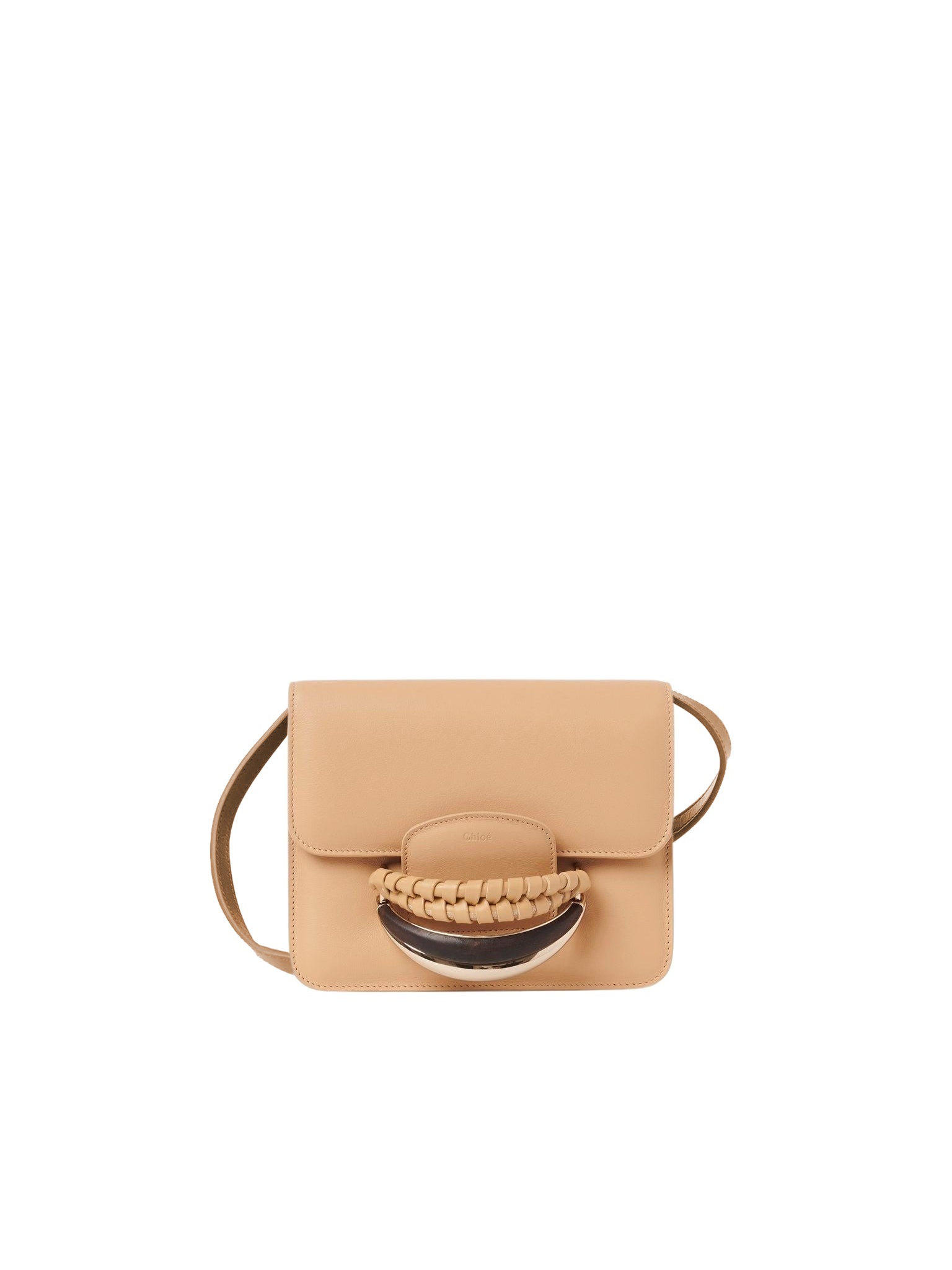 Sac à bandoulière Kattie en cuir - Soft Tan