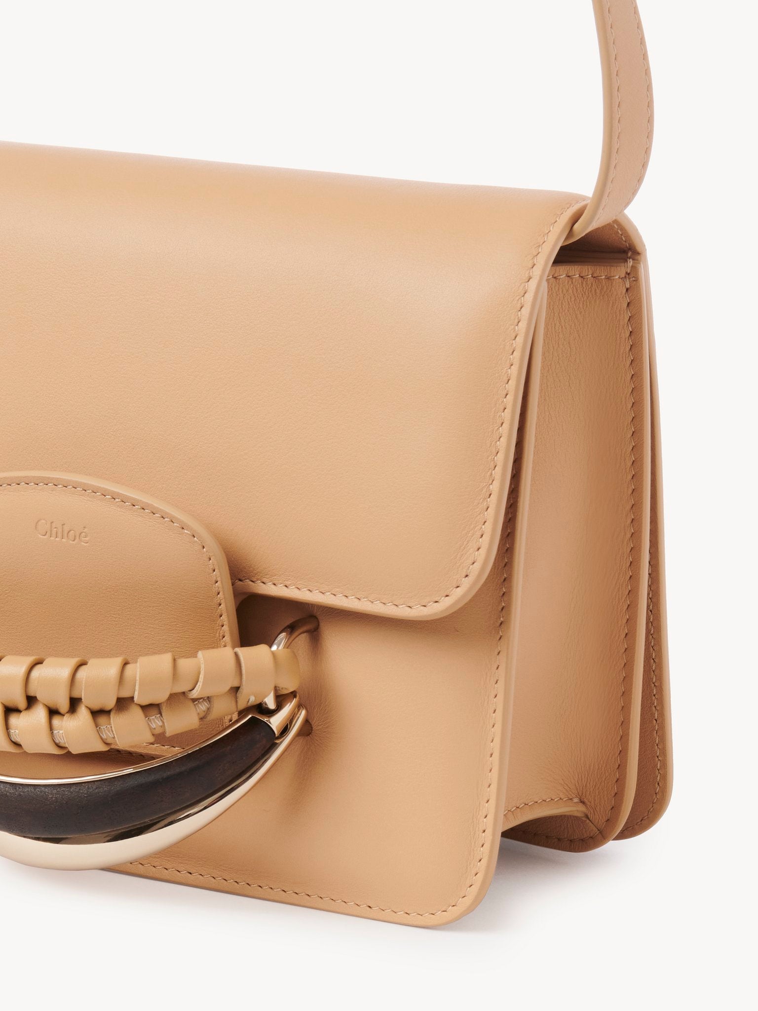 Sac à bandoulière Kattie en cuir - Soft Tan