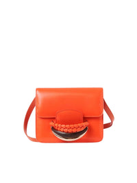Sac en bandoulière Kattie en cuir - Rusted Orange