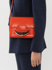 Sac en bandoulière Kattie en cuir - Rusted Orange