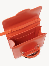 Sac en bandoulière Kattie en cuir - Rusted Orange