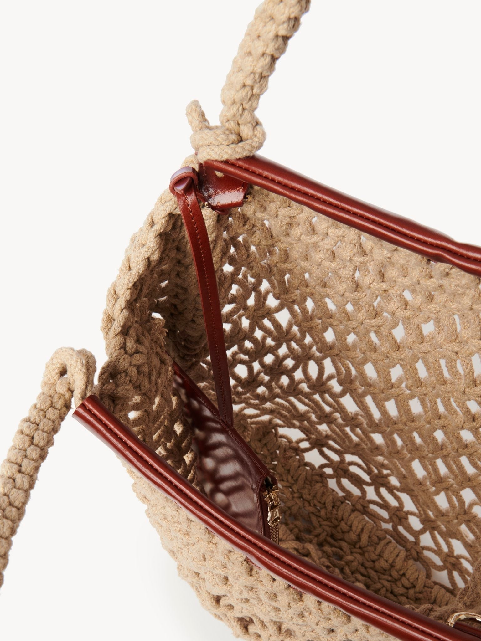 Grand sac cabas Lolla - Sepia Brown