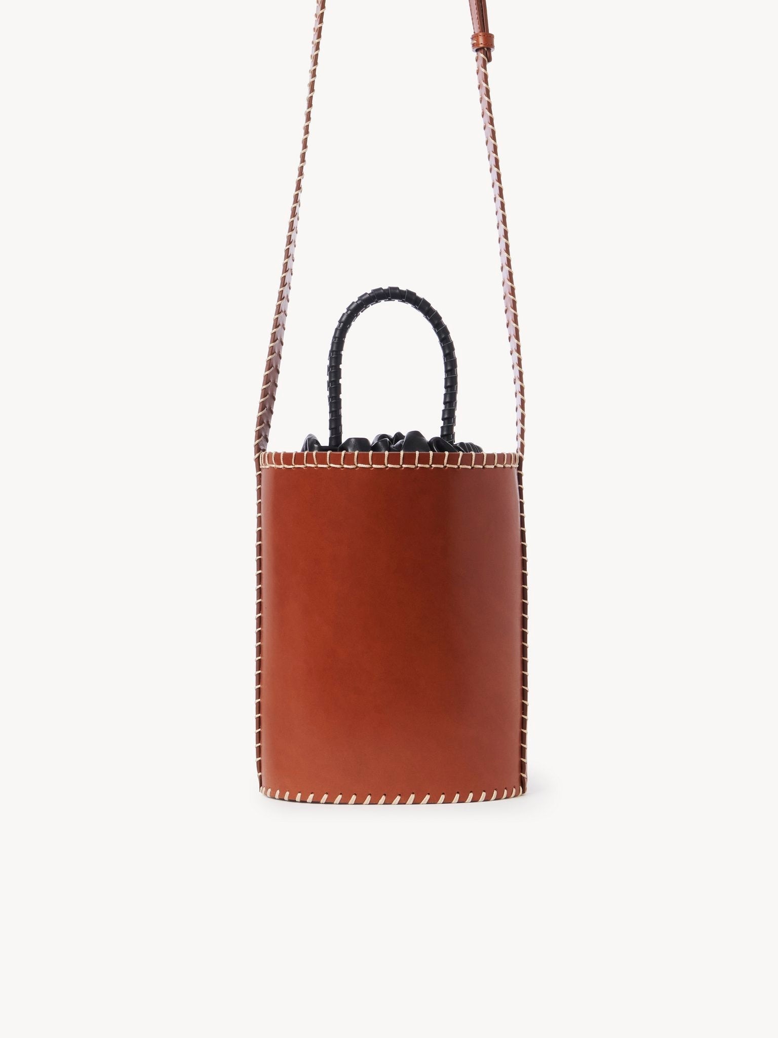 Sac Seau Louela en cuir - Tan
