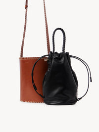 Sac Seau Louela en cuir - Tan