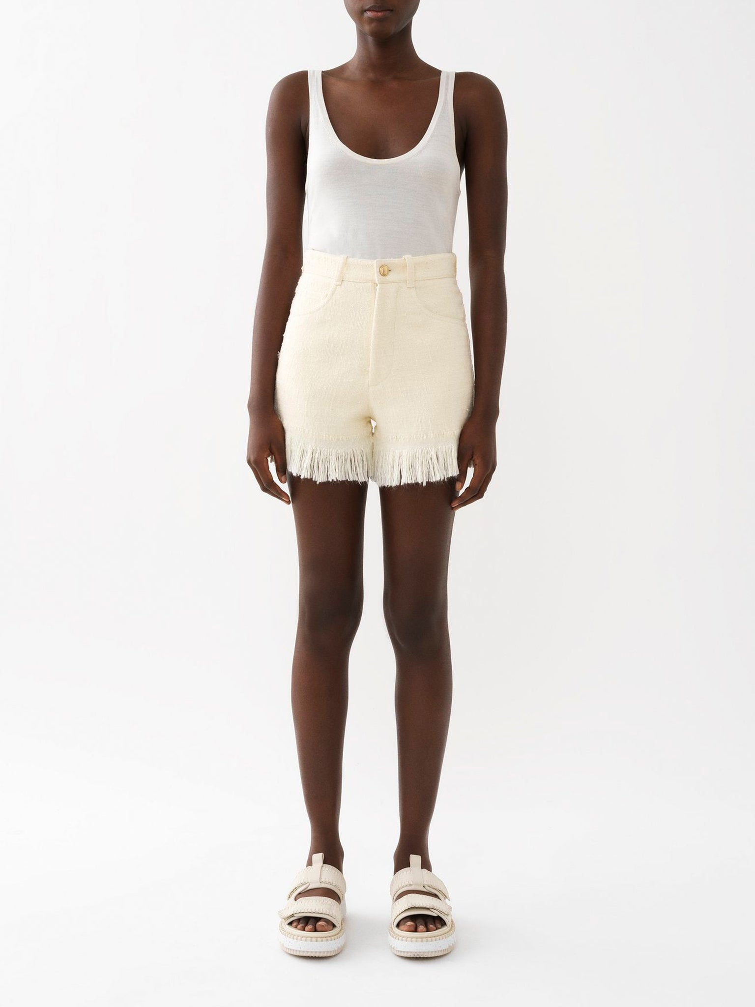 Mini short en soie - Vanilla Ice