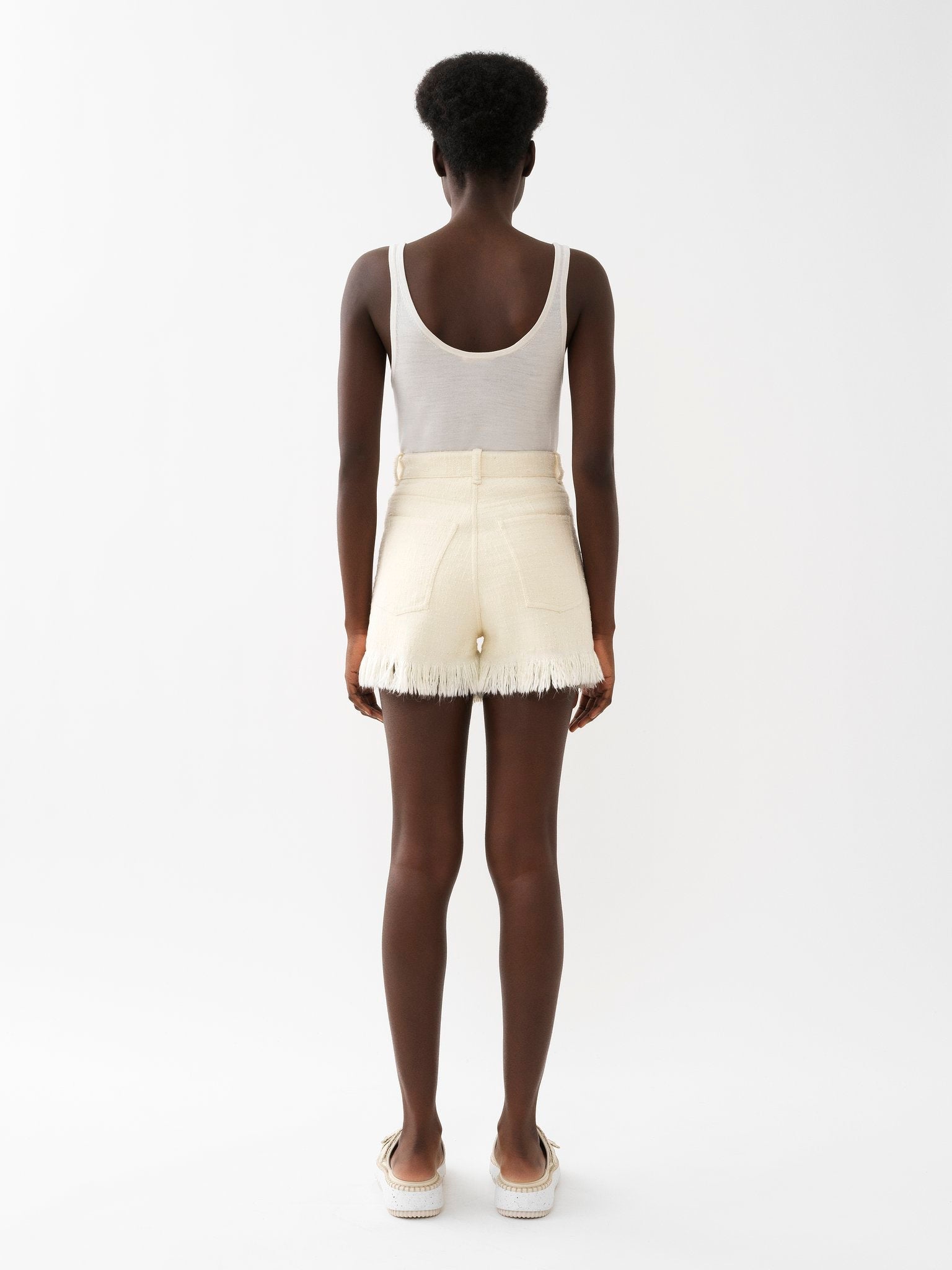 Mini short en soie - Vanilla Ice