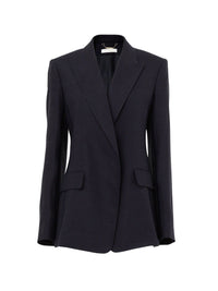 Blazer cintré en lin - Ink Navy