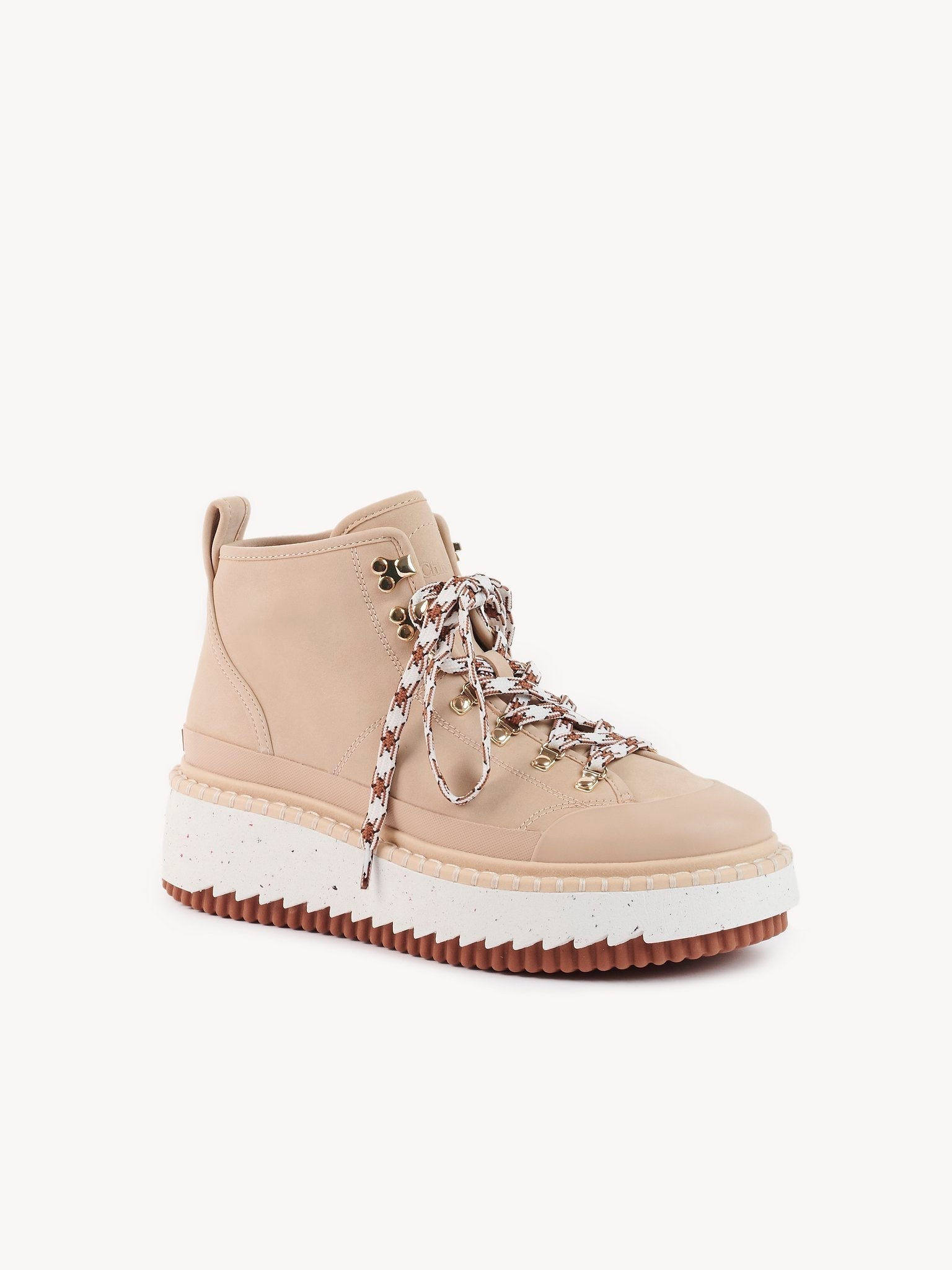 Bottines à Lacets Lilli en cuir - Hot Sand
