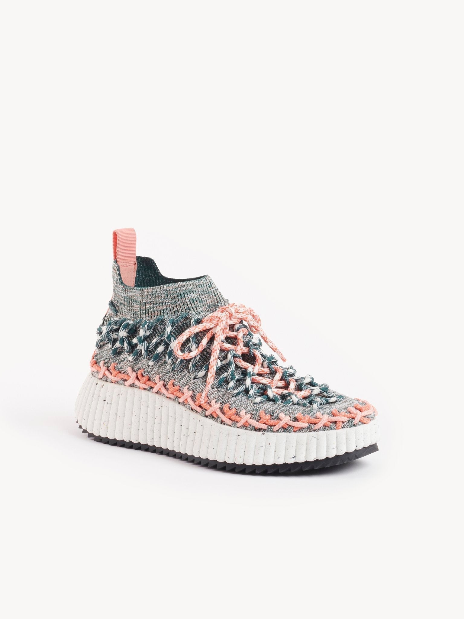 Sneakers Nama - Green & Orange