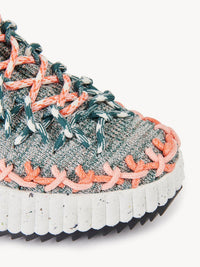 Sneakers Nama - Green & Orange