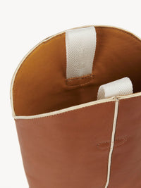 Bottes texanes Nellie en cuir - Ochre Delight