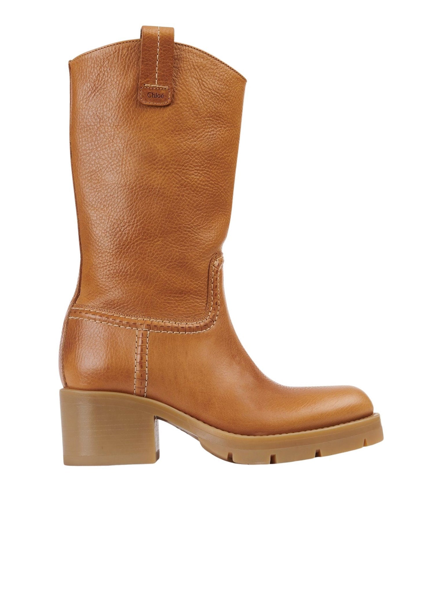 Bottes militaires Neva en cuir - Quiet Brown