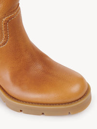 Bottes militaires Neva en cuir - Quiet Brown