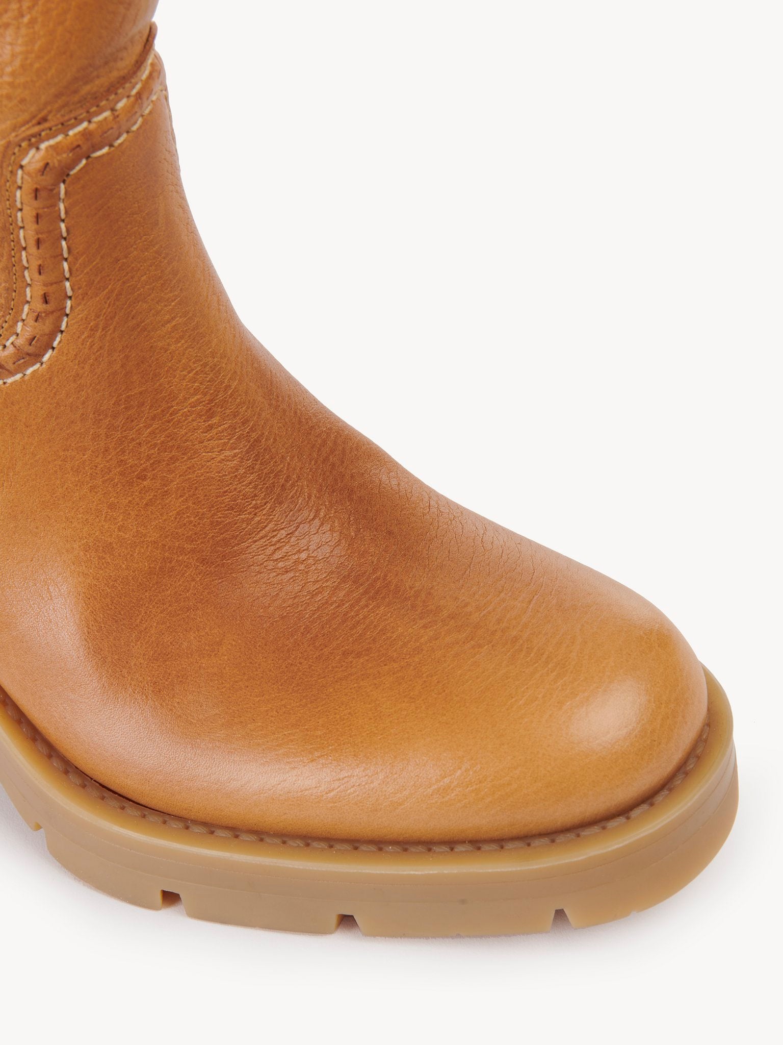 Bottes militaires Neva en cuir - Quiet Brown