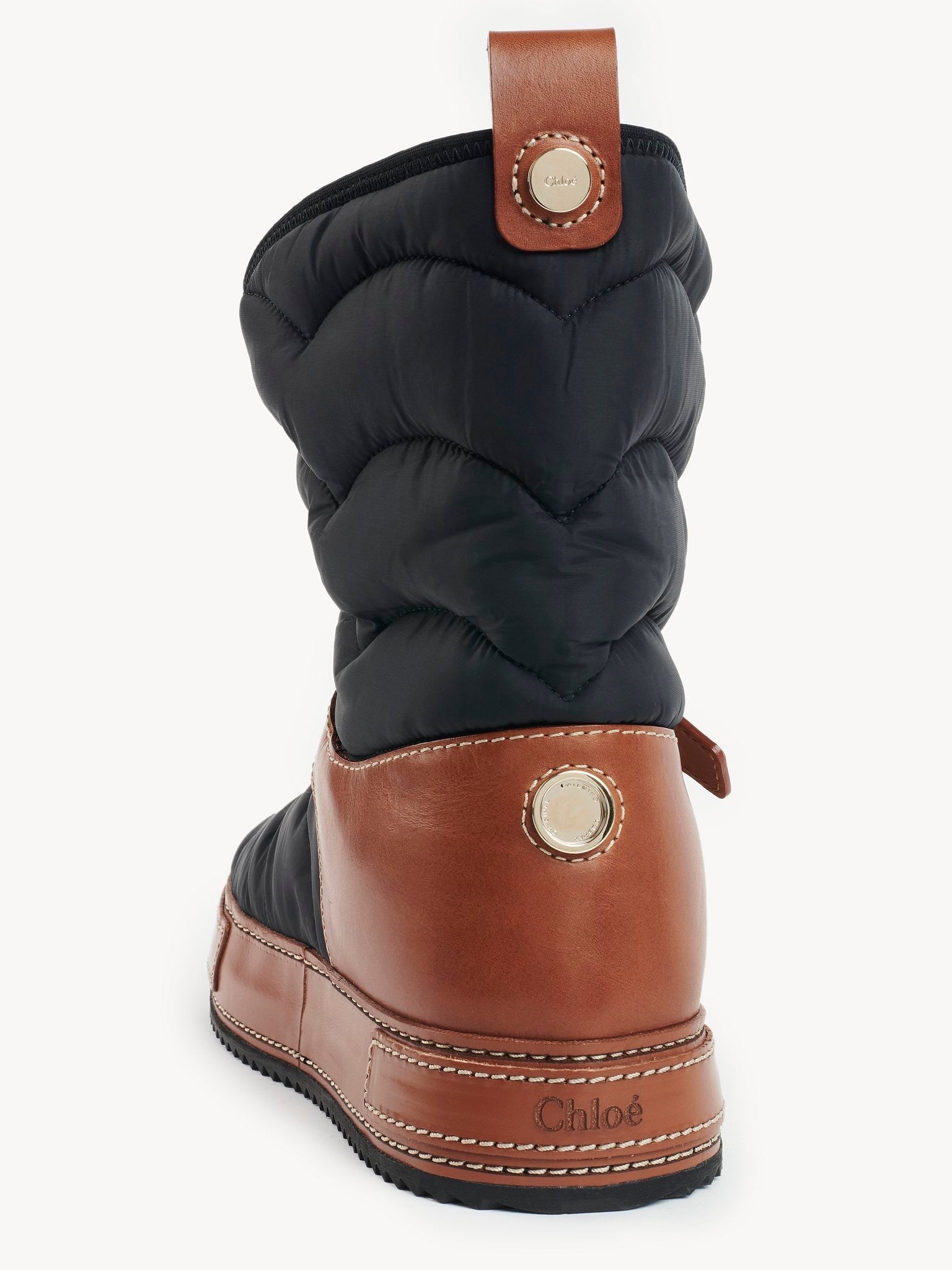Bottines matelassées Maxie - Black