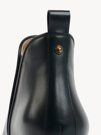 Bottines à talons Piper en cuir - Black