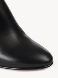 Bottines à talons Piper en cuir - Black
