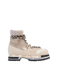 Bottines à lacets Nikie - Multicolor Beige