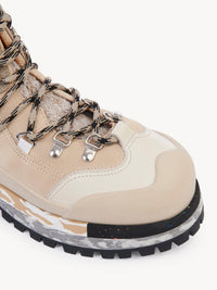 Bottines à lacets Nikie - Multicolor Beige