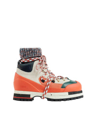 Bottines à lacets Nikie - Red & Green