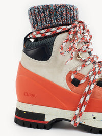 Bottines à lacets Nikie - Red & Green