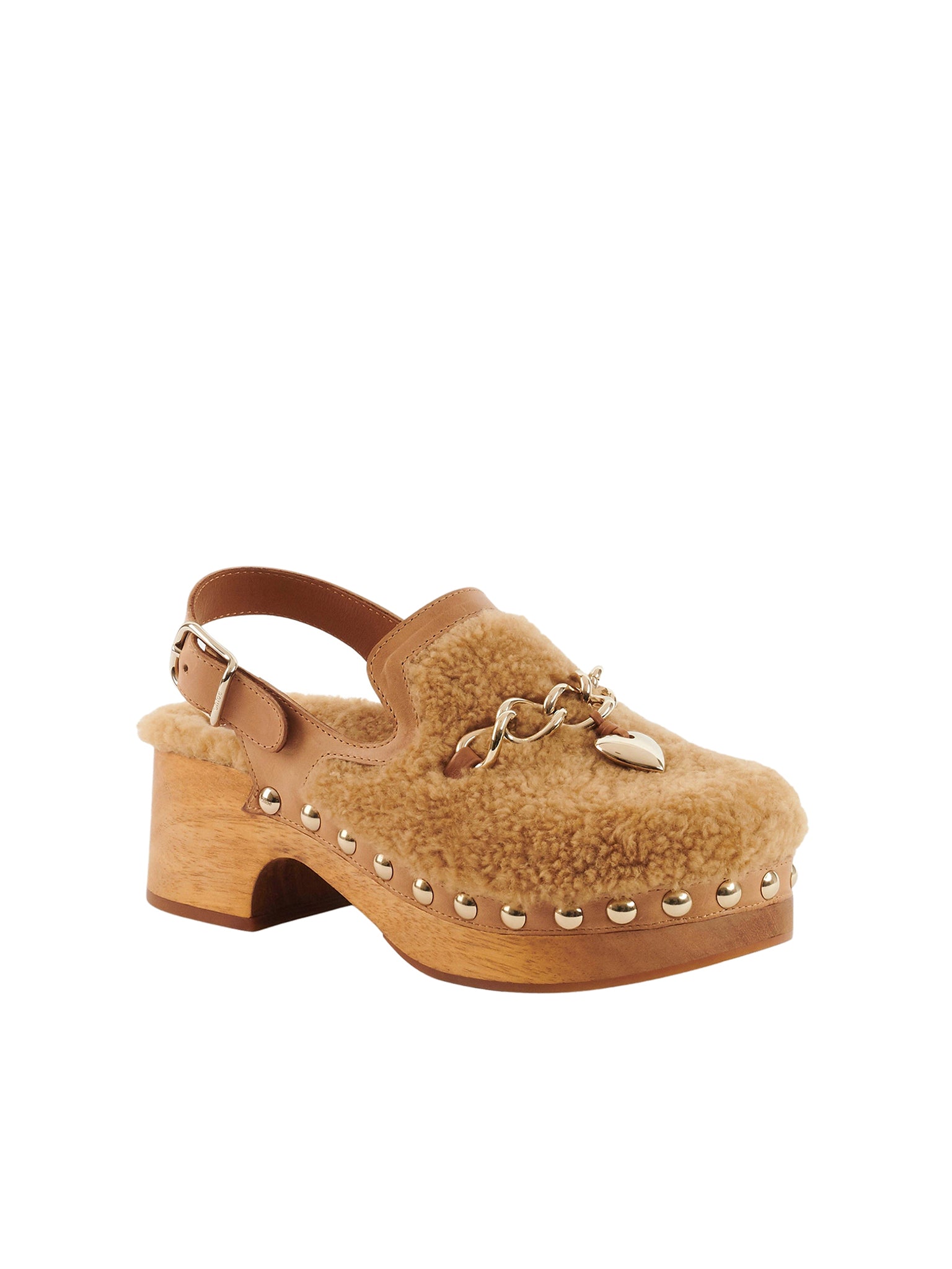 Sabots Ninna en cuir - Quiet Brown