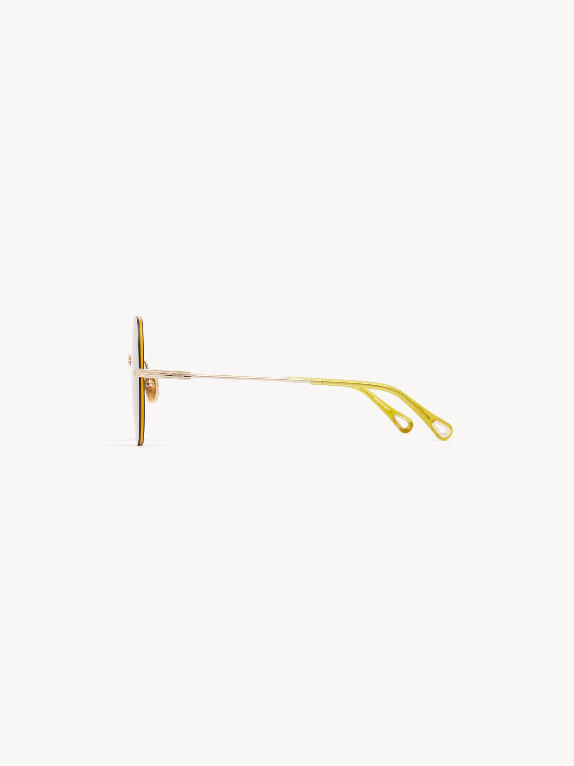 Lunettes de soleil Benjamine - Lilas Doré