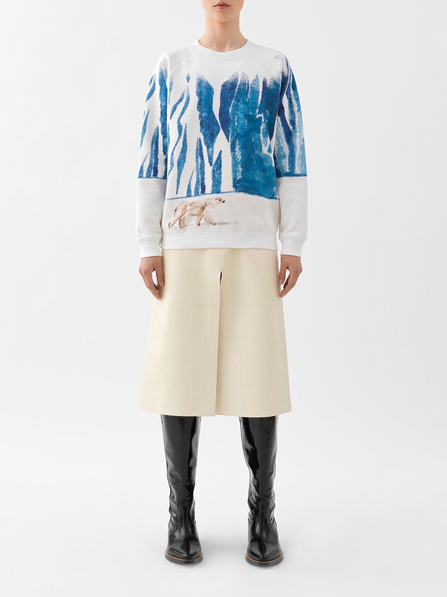 Pull imprimé ours polaire - Artic Ice