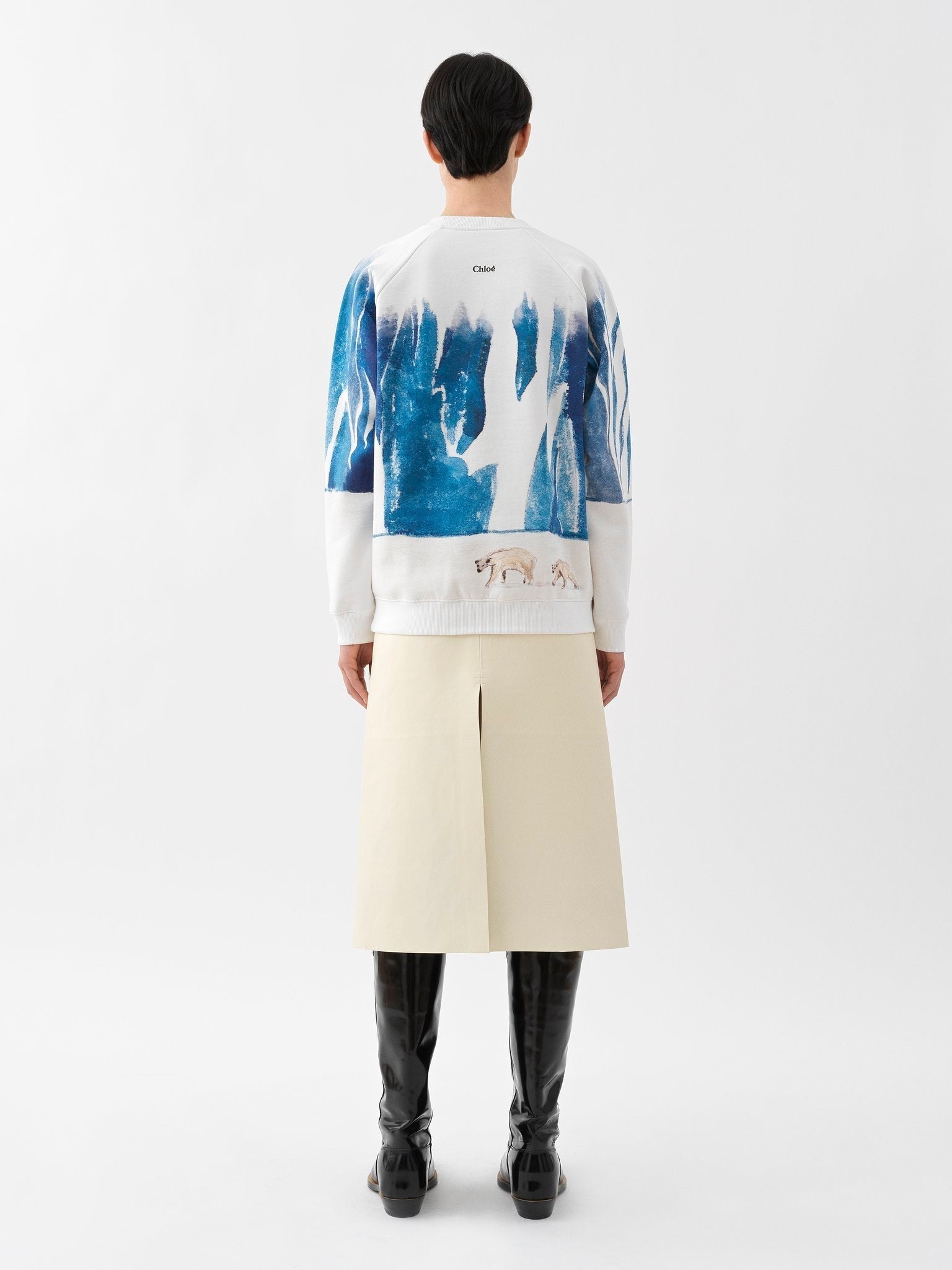 Pull imprimé ours polaire - Artic Ice
