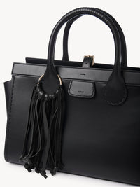 Porte-clés en cuir nappa - Black