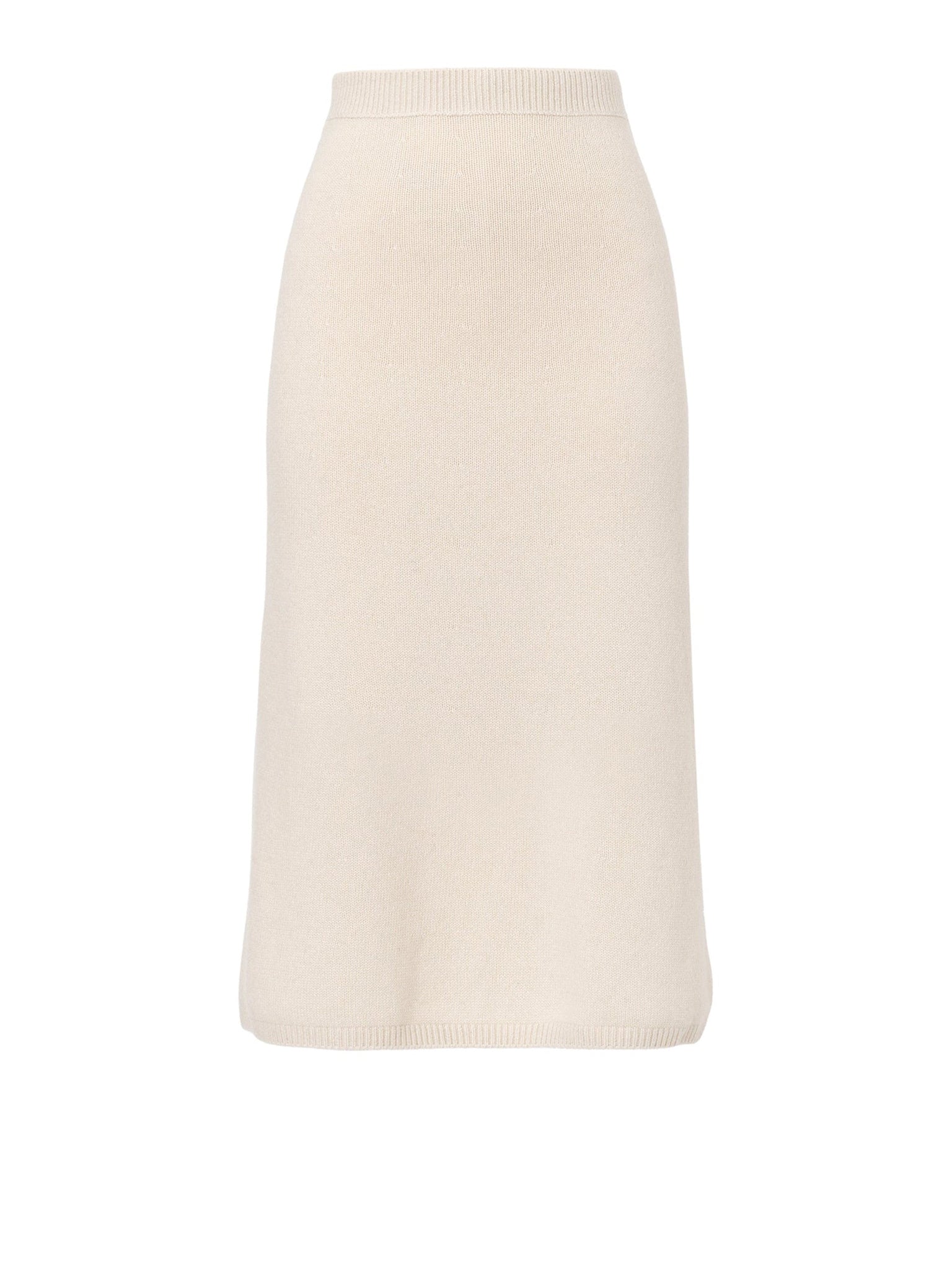 Jupe en cachemire recyclé - White Powder