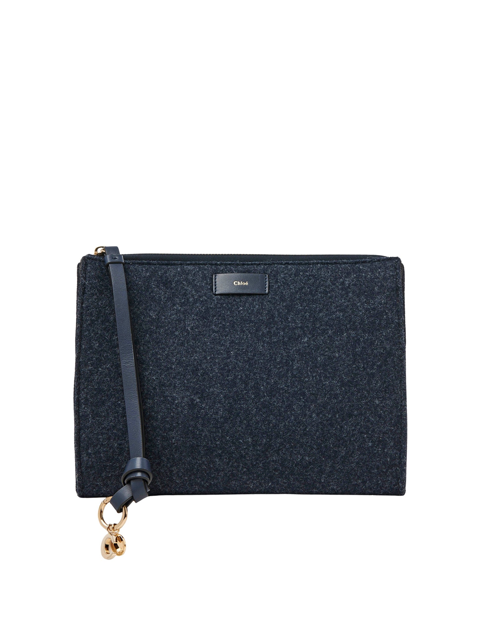 Sac pochette Alphabet - Obscur Navy
