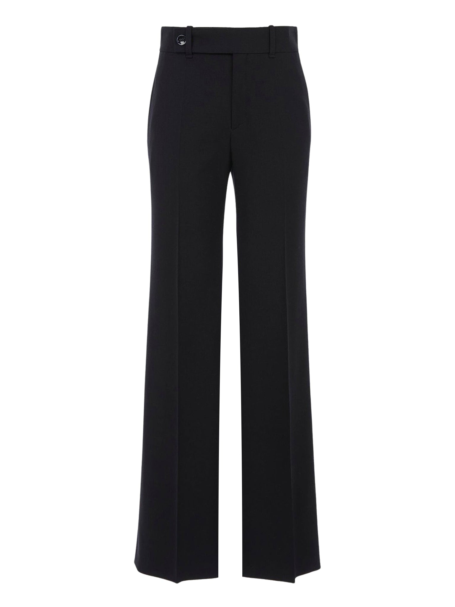 Pantalon évasé en laine - Abyss Blue