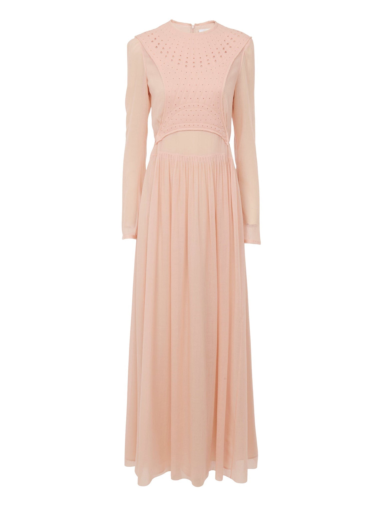 Robe plastron ceinturée en laine - Silvery Sand