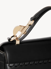 Sac à bandoulière Nacha en cuir - Black