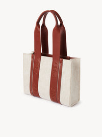 Sac cabas Woody en cachemire - Cement Beige