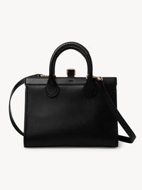 Sac Cabas en cuir lisse - Black
