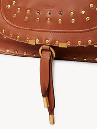 Sac double porté Marcie en cuir - Caramel