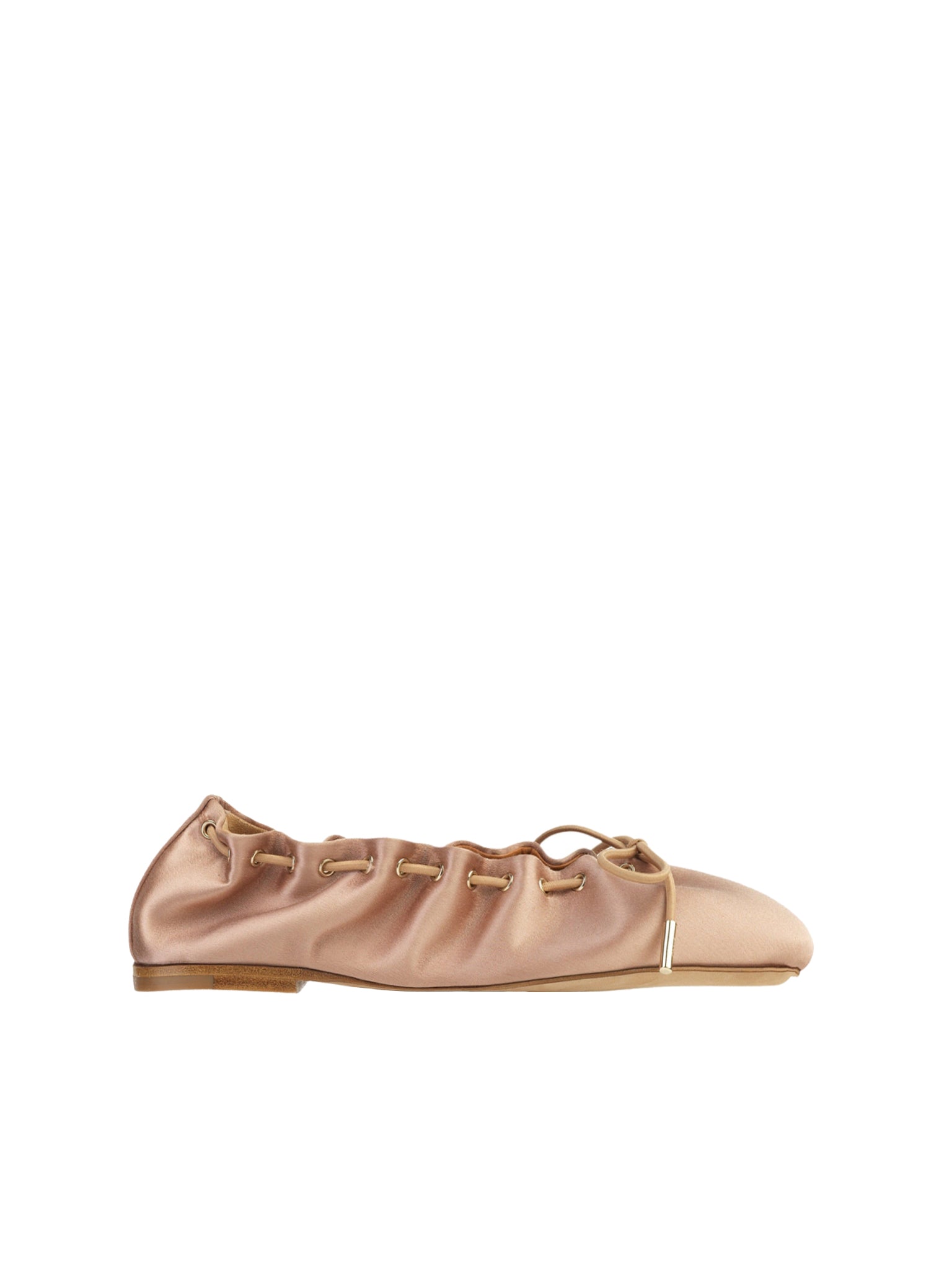 Ballerines Oracia en satin - Rose Cristal