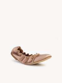 Ballerines Oracia en satin - Rose Cristal