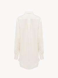 Robe en voile de lin doux - Lait Iconique