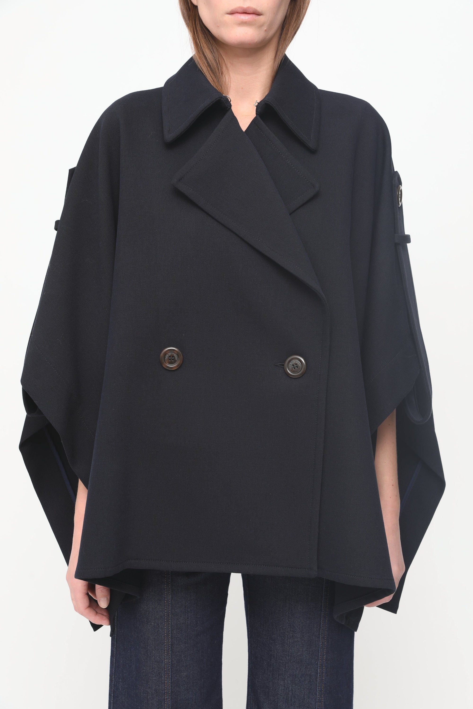 Manteau en cuir - Anthracite Blue