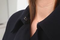 Manteau en cuir - Anthracite Blue