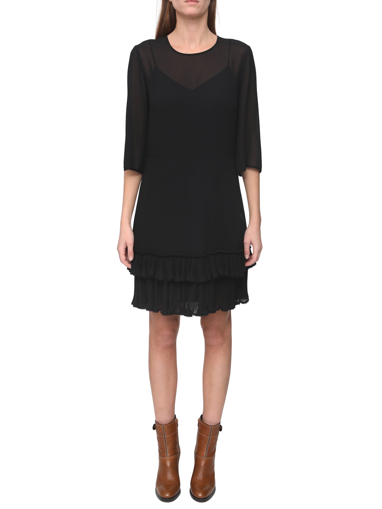 Robe à volants - Black