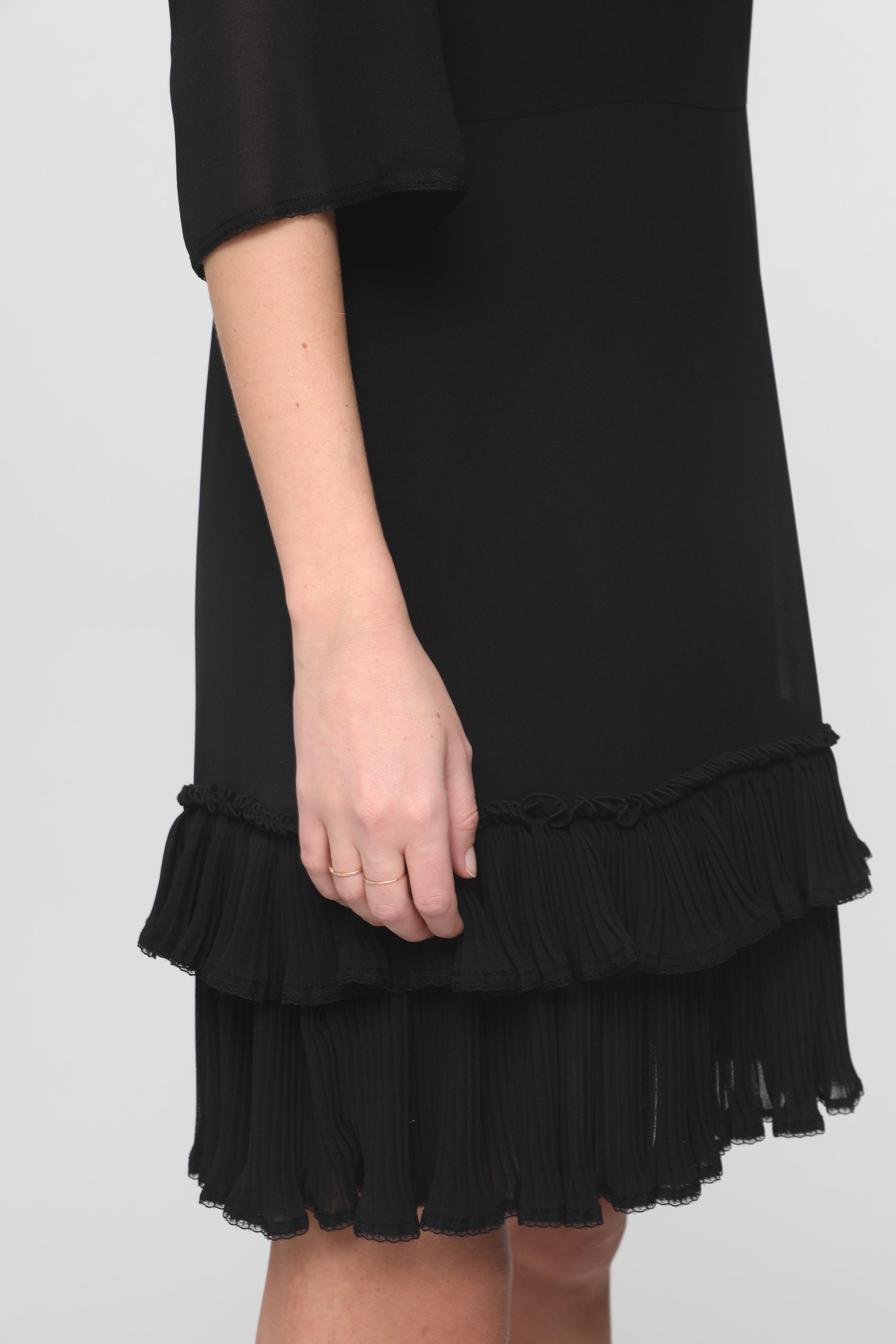 Robe à volants - Black