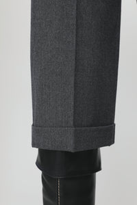 Bermuda en laine - Charcoal Black