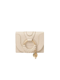 Étui à clés Hana en cuir - Cement Beige