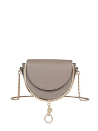 Sac pochette Mara en cuir - Motty Grey