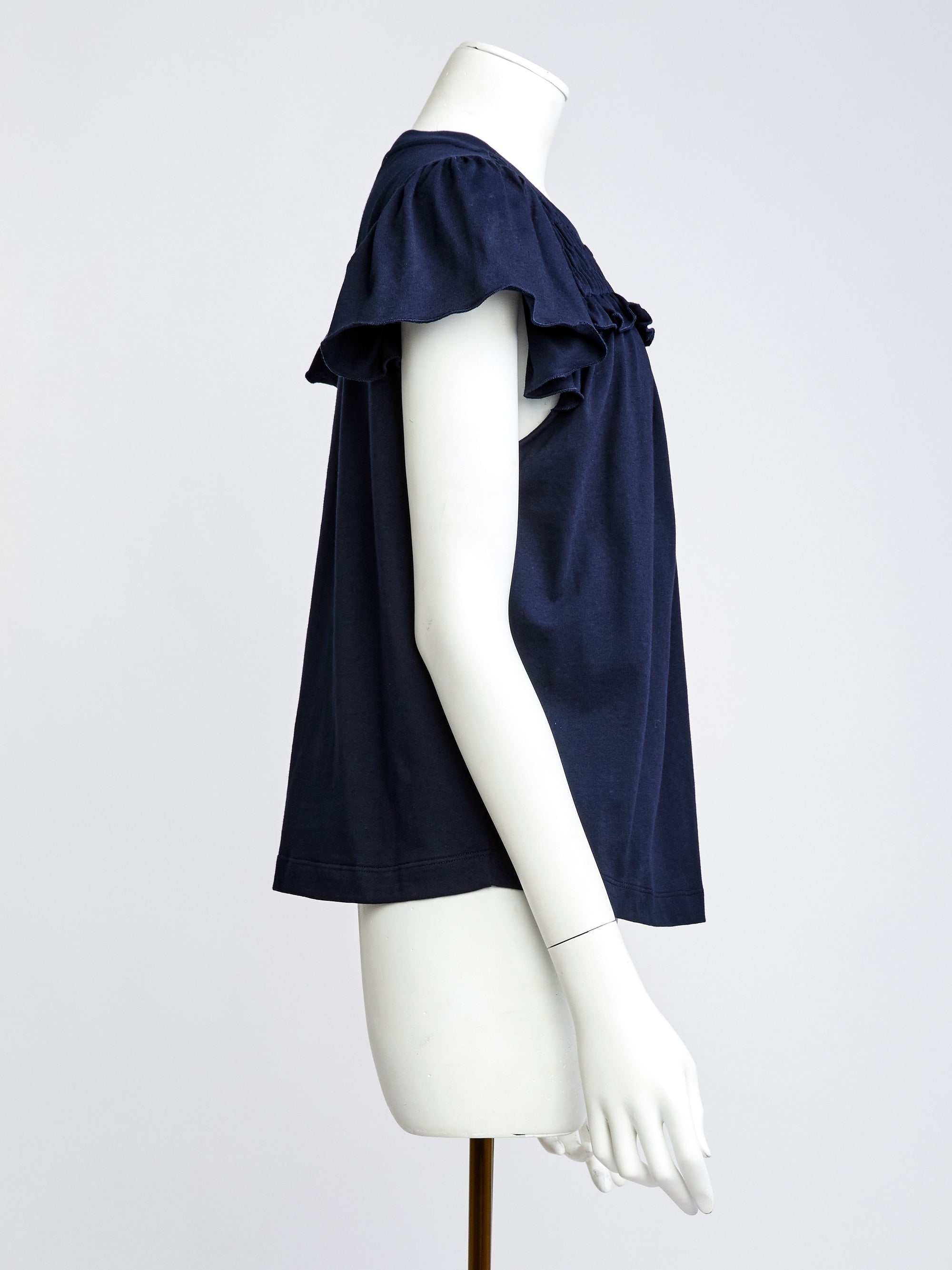 Top en jersey de coton - Ink Navy
